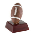 Football, Full Color Resin Sculpture - 4"